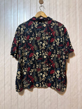 Chest 22  Length 24  Fabric Linen Chic Half Sleeve Top for Women