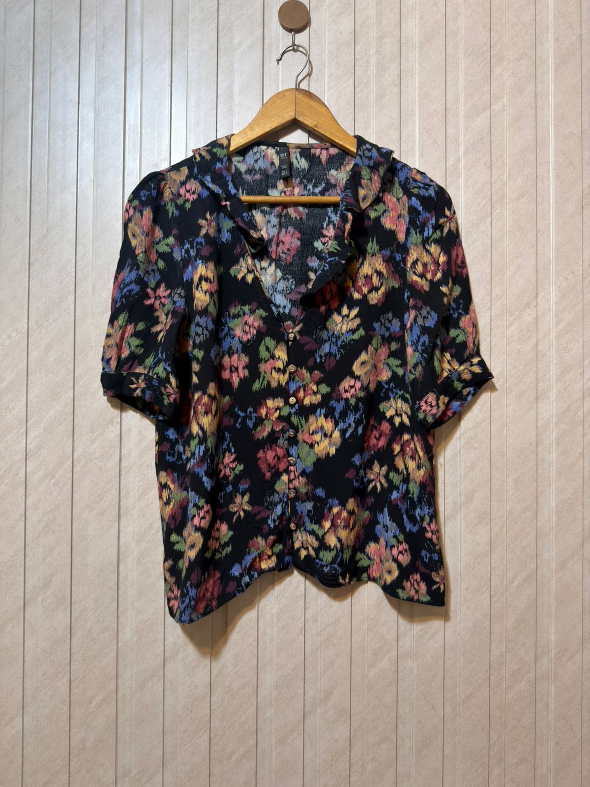 Chest 22  Length 22  Fabric Georgette Fashion Half Sleeve Top for Women