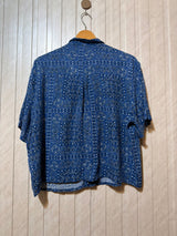 Chest 22  Length 22  Fabric Linen Classic Western Branded Women’s Half Sleeve Top