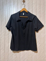 Chest 23  Length 22  Fabric Silk Jersey Latest Half Sleeve Top for Women