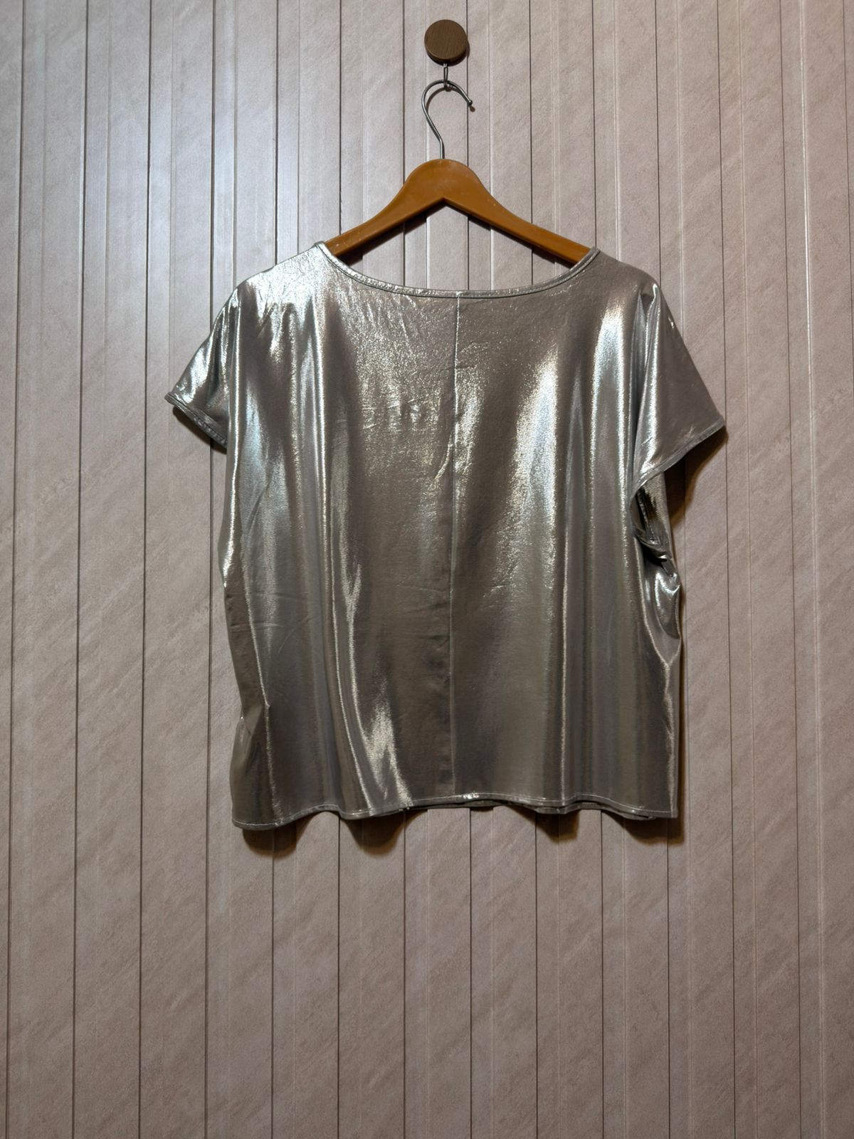 Chest 21  Length 21  Fabric Silk Jersey Women’s Stylish Western Half Sleeve Top
