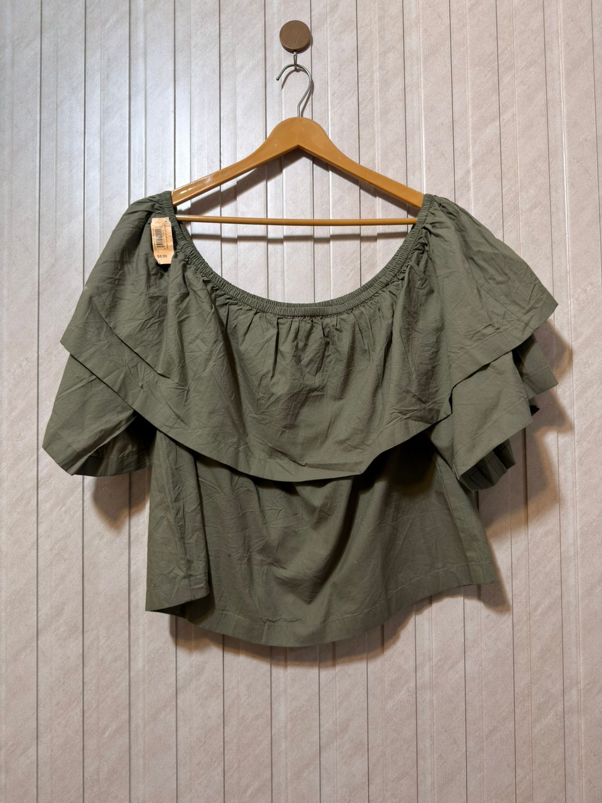 Chest 21   Length 21  Fabric cotton Women’s Luxe Half Sleeves Top