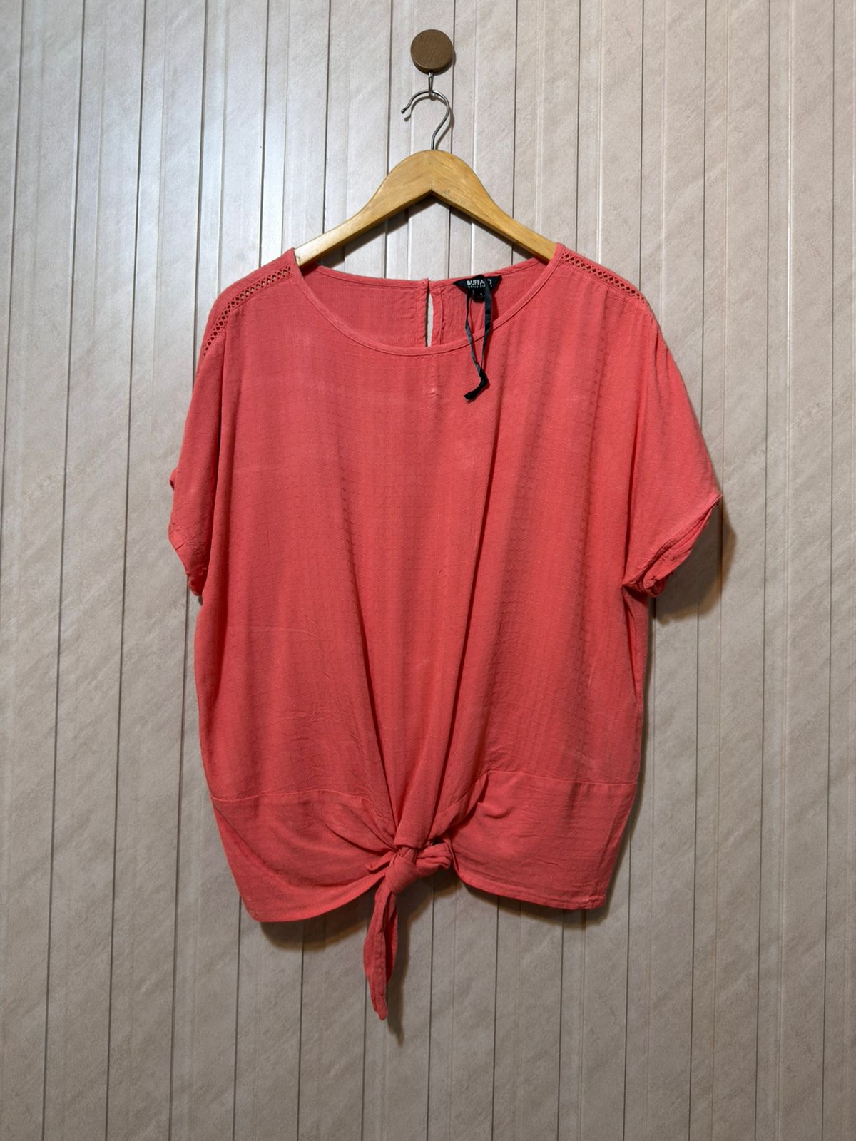 Chest 21 Length 24  Fabric Linen Women’s Grace Half Sleeves Top