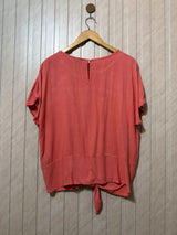 Chest 21 Length 24  Fabric Linen Women’s Grace Half Sleeves Top
