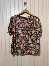 Chest 20   Length 21  Fabric Rayon Women’s Grace Half Sleeves Top