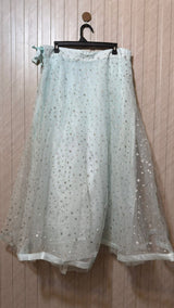 Waist 35  Length 37  Fabric Net And Silk Women’s Signature Skirt