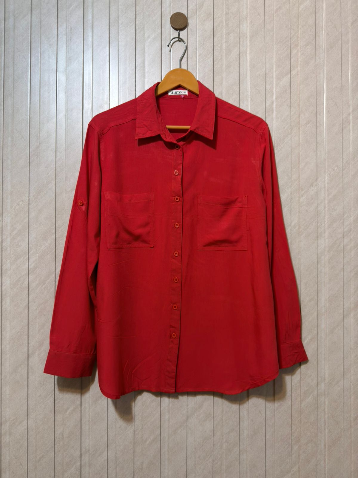 Chest 20  Lenght 27  Fabric Linen Stylish Full Sleeves Top for Women