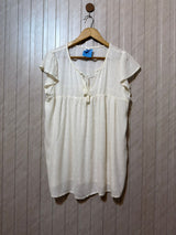 Chest 20  Lenght 28  Fabric Linen Elegant Half Sleeve Shirt for Women
