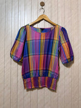 Chest 18  Lenght 23  Fabric georgette Trendy Women’s Half Sleeve Shirt