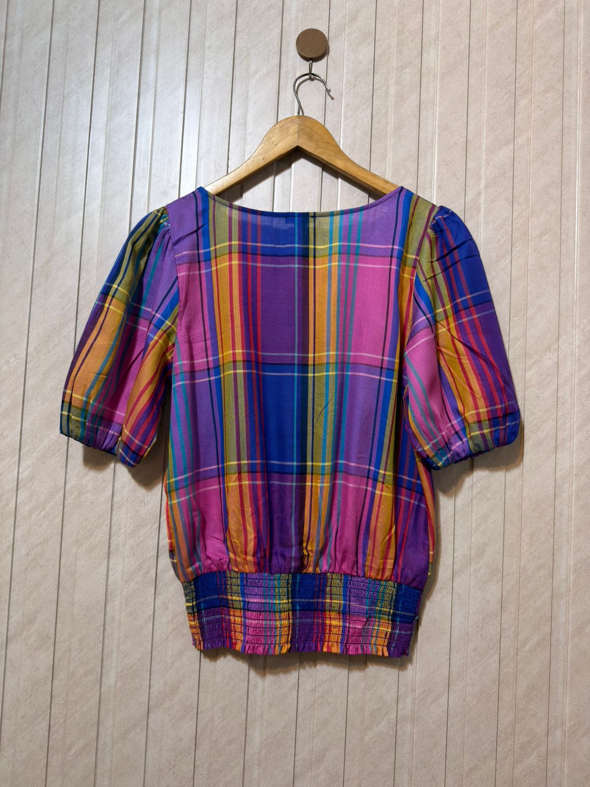 Chest 18  Lenght 23  Fabric georgette Trendy Women’s Half Sleeve Shirt