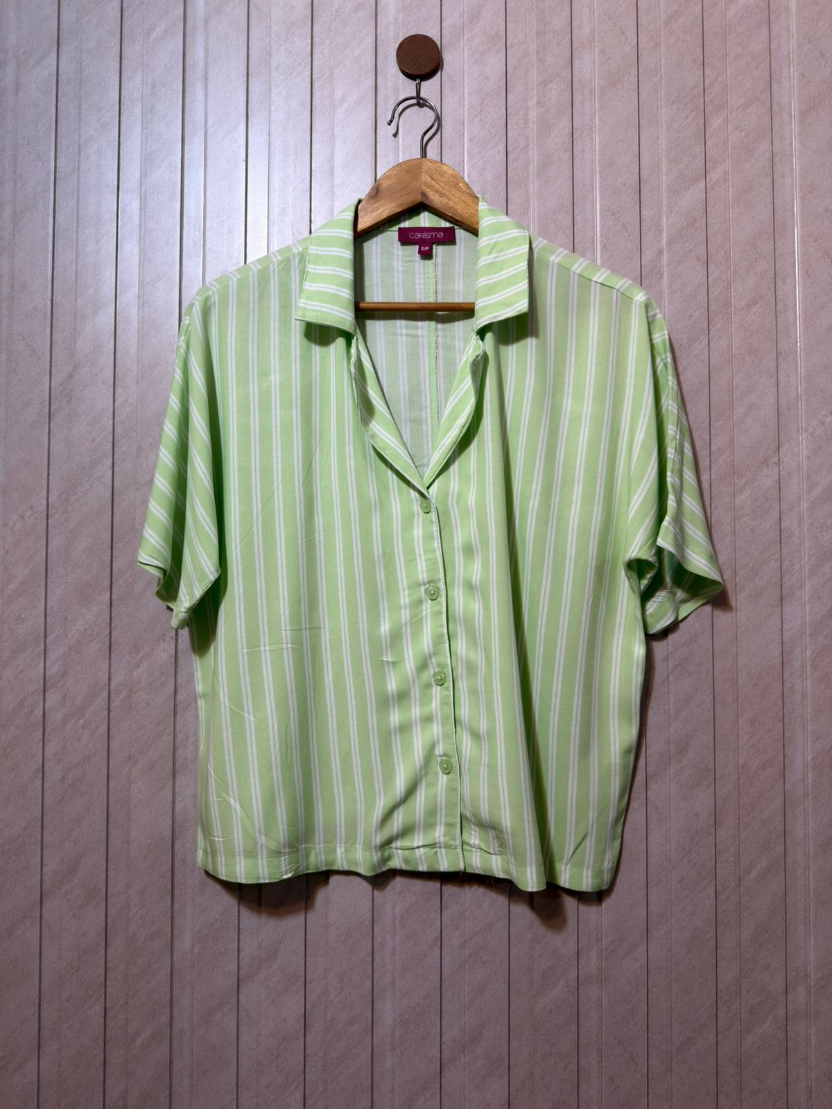 Chest Small Baggy Style  Lenght 23  Fabric Linen Trendy Half Sleeves Casual Shirt