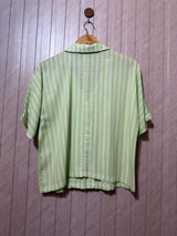 Chest Small Baggy Style  Lenght 23  Fabric Linen Trendy Half Sleeves Casual Shirt