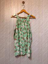 Chest 21  Lenght 28  Fabric Linen Essential Sleeveless Top