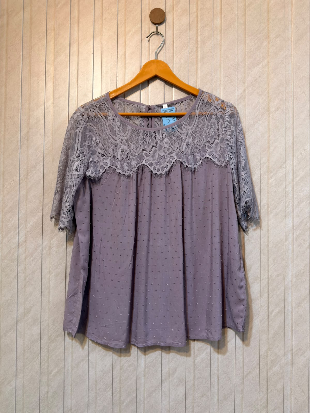 Chest 21  Lenght 25  Fabric Linen Women's Summer Half Sleeve Top