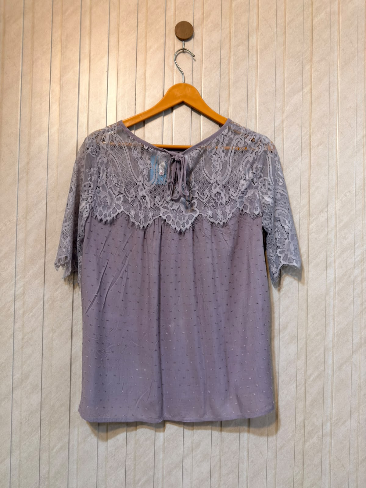 Chest 21  Lenght 25  Fabric Linen Women's Summer Half Sleeve Top
