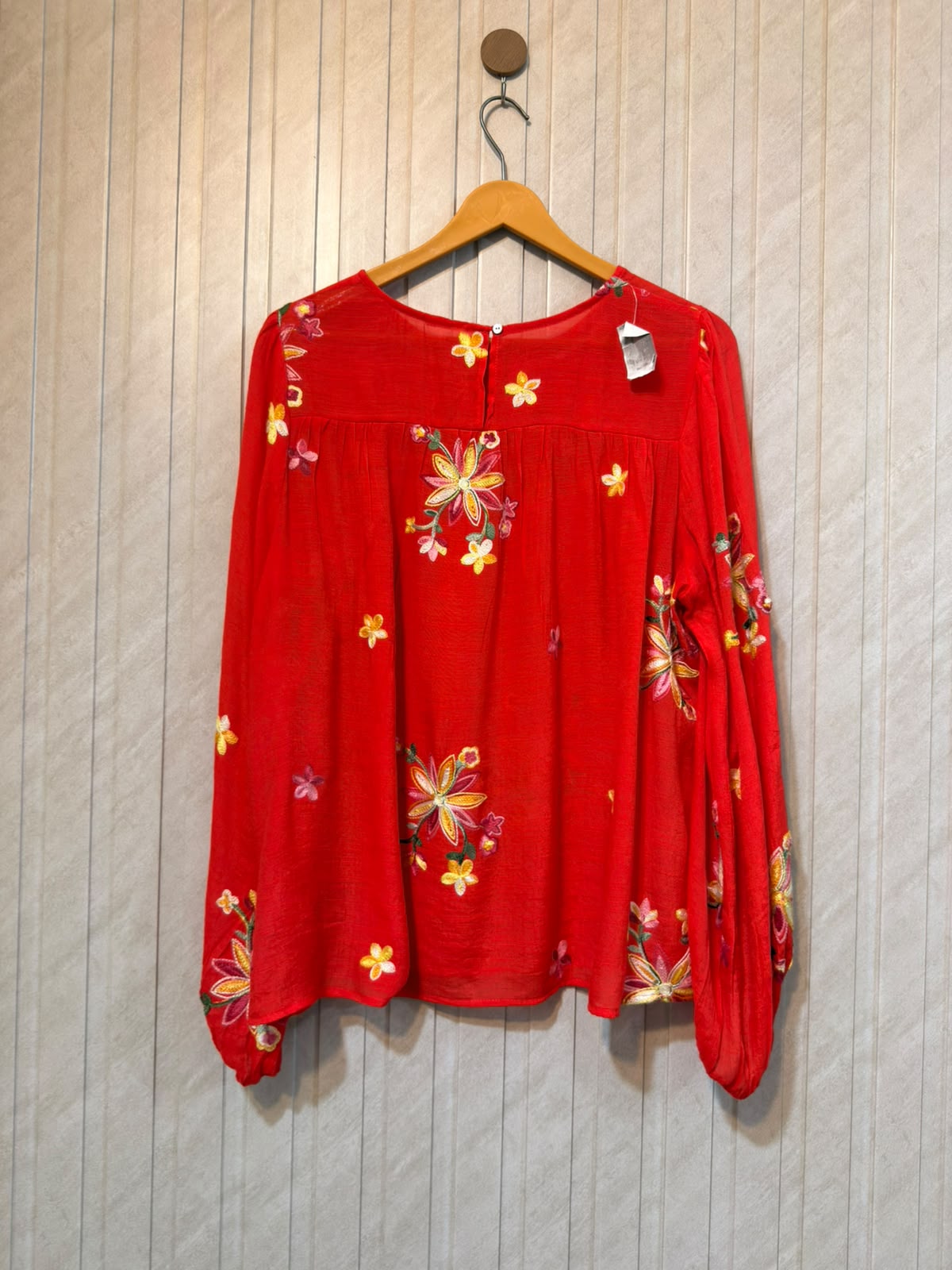 Chest 23  Lenght 26  Fabric Cotton Silk Women’s Casual Top