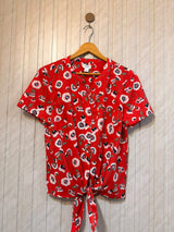 Chest 20  Lenght 23  Fabric Cotton Women's Everyday Half Sleeve Top