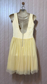 Chest 17  Lenght 33  Fabric Silk Trendy Party Wear Mini Dress