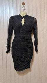 Chest 18  Lenght 33  Fabric Net Modern Party Wear Mini Dress