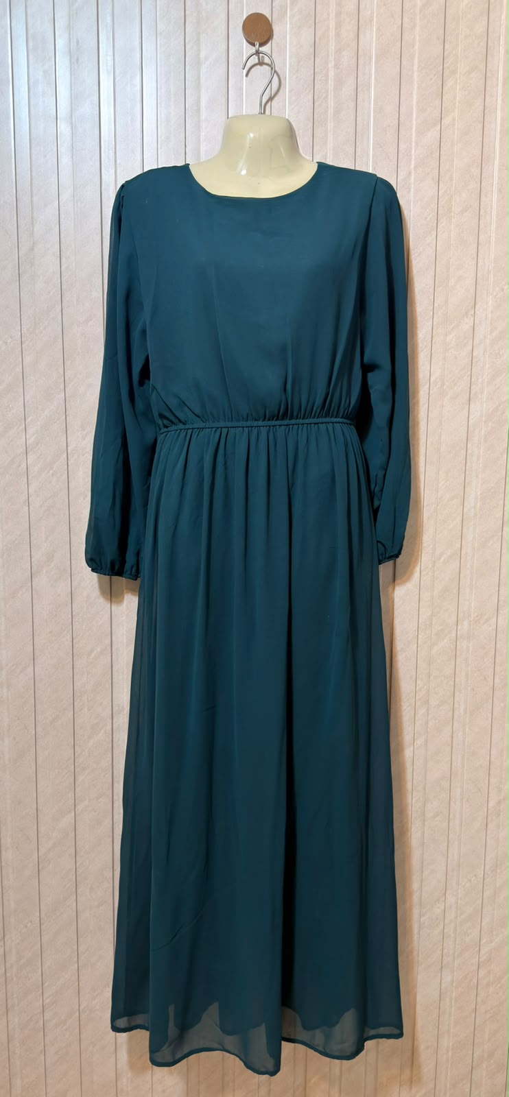 Chest 19  Length 53  Fabric chiffon Long Maxi Dress