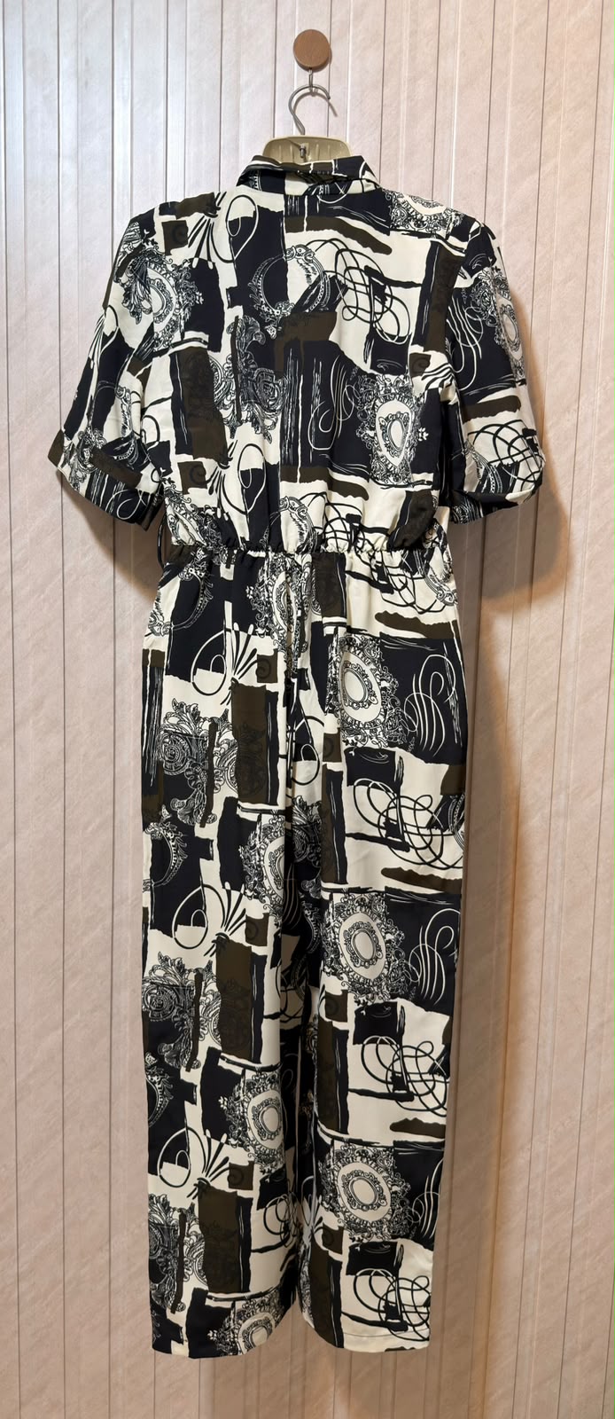Chest 20  Length 50  Fabric silk  jumpsuit Classic Aura Western Long jumpsuite
