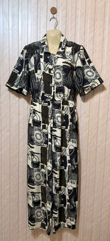 Chest 20  Length 50  Fabric silk  jumpsuit Classic Aura Western Long jumpsuite