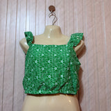 Chest 18  Length 14  Fabric Cotton Women’s Modern Branded Crop Top