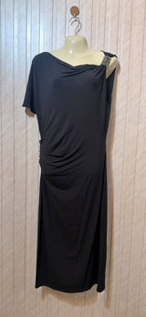 Chest 22  Length 46  Fabric Silk Jersey Modern Western Maxi Dresses for Women