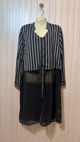 Chest 20  Lenght 40  Fabric Chiffon Trendy Western Long Dresses for Women