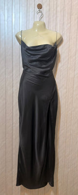 Chest Small  Length 56  Fabric Silk Women’s Fashion Long Maxi Dresses