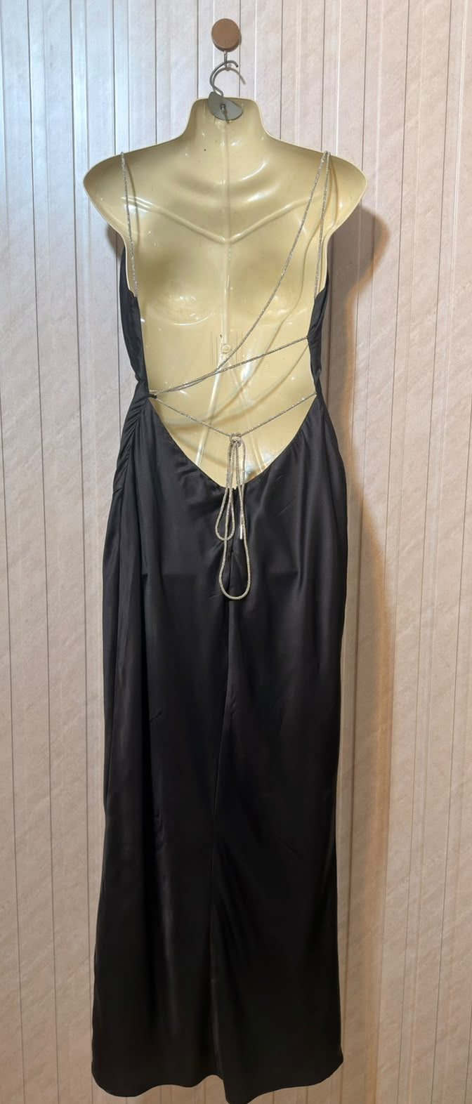 Chest Small  Length 56  Fabric Silk Women’s Fashion Long Maxi Dresses