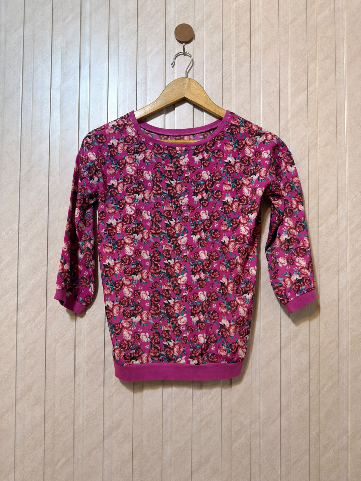 Chest 16  Length 21  Fabric Silk Women’s Stylish Long Sleeve Everyday Top