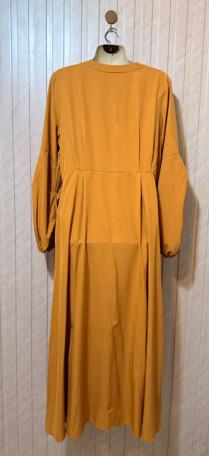 Chest 20  Length 52  Fabric Silk Premium Casual Western Maxi Dress