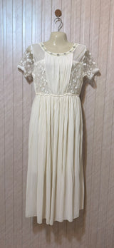 Chest 18  Length 45  Fabric Chiffon Modern Western Long Dress for Women