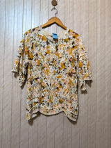 Chest 17  Length 24  Fabric Linen Western Top