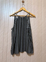 Chest 20  Length 26  Fabric Linen Western Sleeveless Top