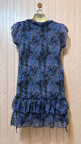 Chest 19  Lenght 35  Fabric chiffon Women’s Chic Mini Dress