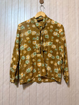Chest 19  Lenght 24  Fabric silk Women’s Branded Full Sleeve Top