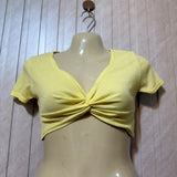 Chest 17  Lenght 11  Fabric jersey Trendy Women’s Crop Top