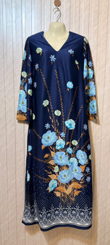Chest 18  Lenght 54  Fabric silk Western Branded Elegant Maxi for Women