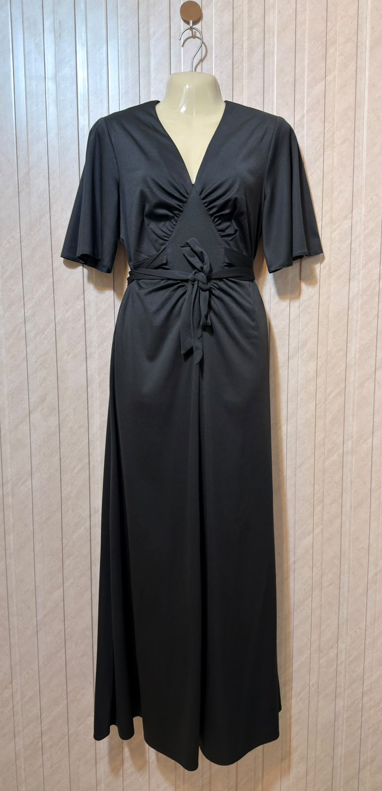 Chest 19  Lenght 53  Fabric silk jersey Women’s Western Fashion Maxi Dress
