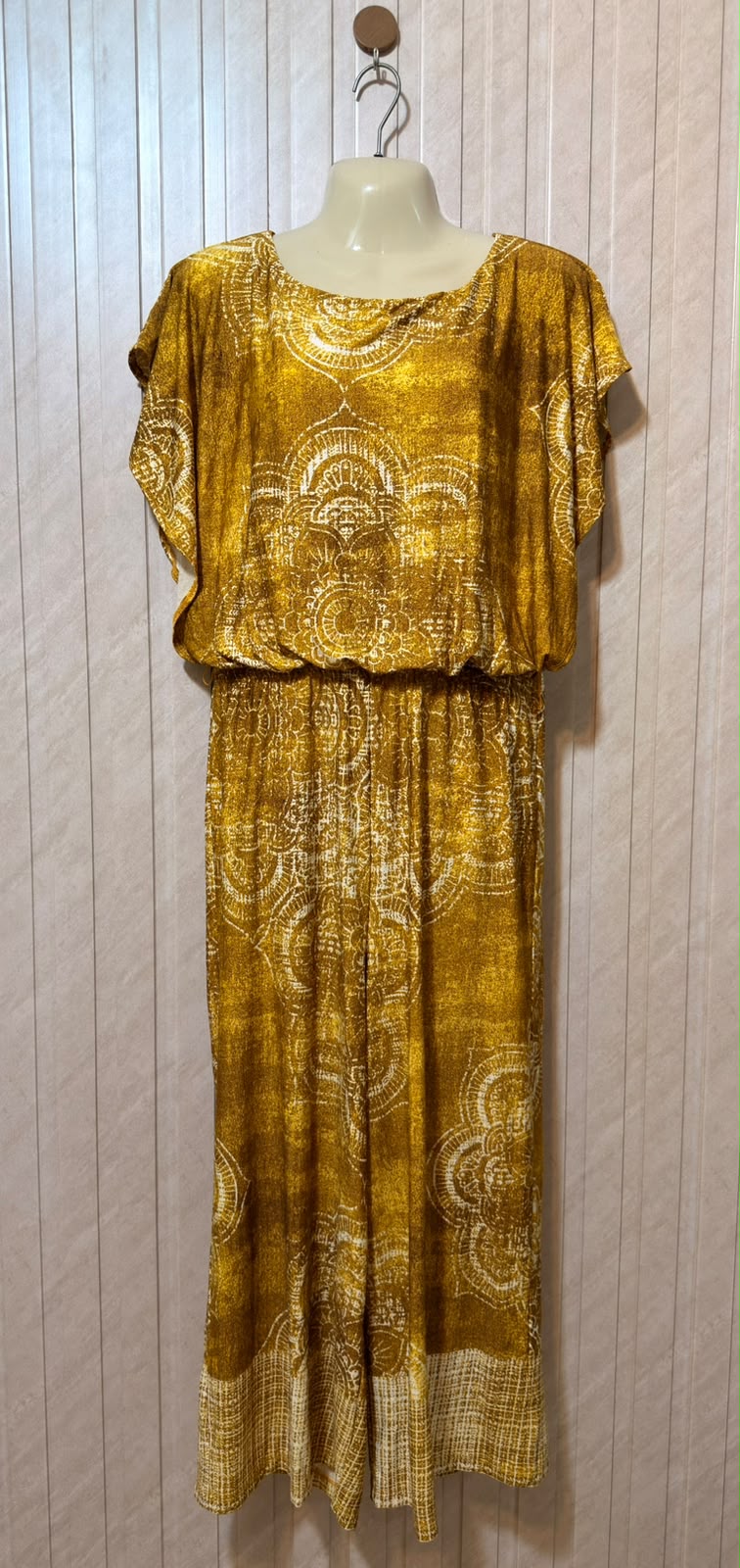 Chest 21  Lenght 50  Fabric silk jersey Elegant Women’s Western Long Jumpsuit