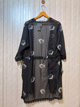 Chest Large  Lenght 36  Fabric chiffon Trendy Women’s Long Top