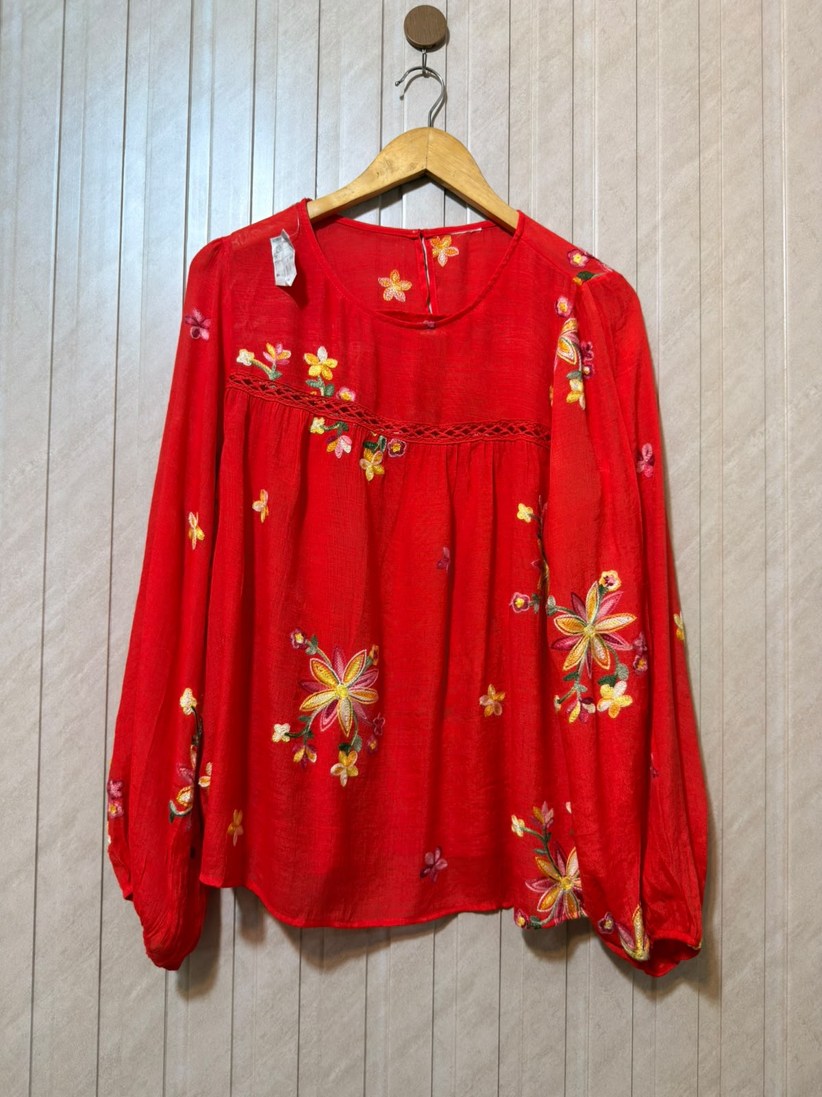 Chest 22  Lenght 25  Fabric Georgette Women’s Everyday Full Sleeve Top