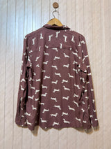 Chest 20  Lenght 25  Fabric linen Women’s Trendy Full Sleeve Top
