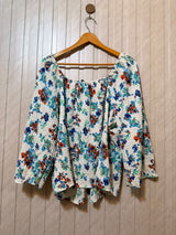 Chest 20  Lenght 26  Fabric linen Women’s Stylish Full Sleeve Top