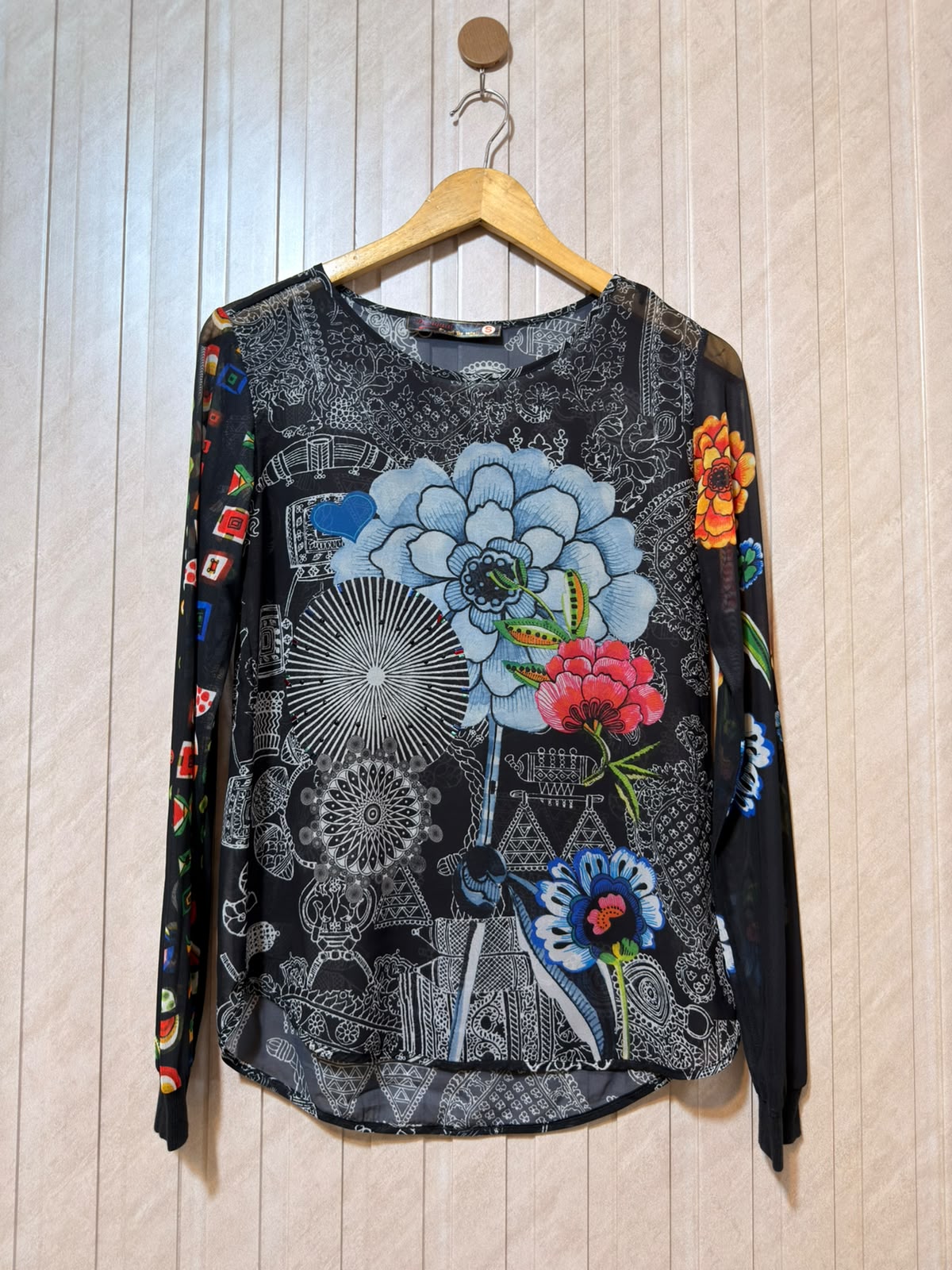 Chest 18  Lenght 24  Fabric net Women’s ClassicFull Sleeve Tops