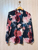 Chest 17  Lenght 25  Fabric chiffon Western Women’s Full Sleeve Top