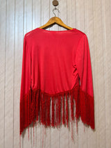 Chest Large  Length 25  Fabric Silk Jarsey Women’s Casual Crop Top