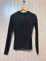 Chest 16  Length 24  Fabric Net Women’s Everyday Branded Crop Top